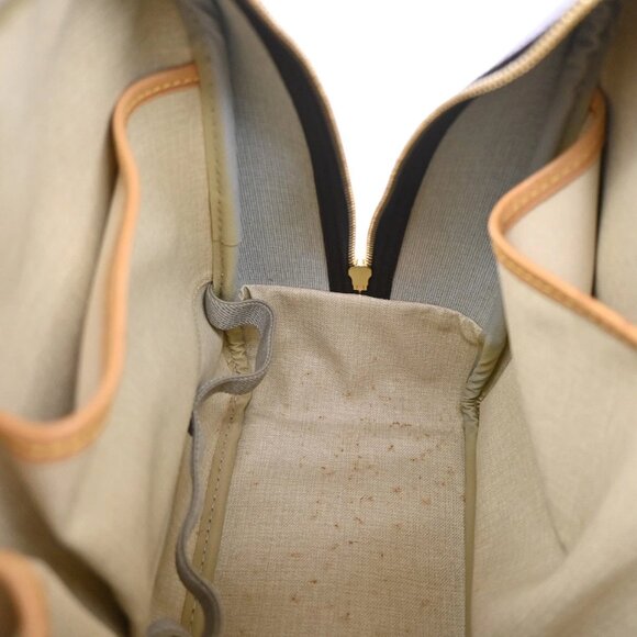 LOUIS VUITTON LV Logo Deauville Hand Bag Monogram Leather Brown M47270 81YH747 - Picture 12 of 16